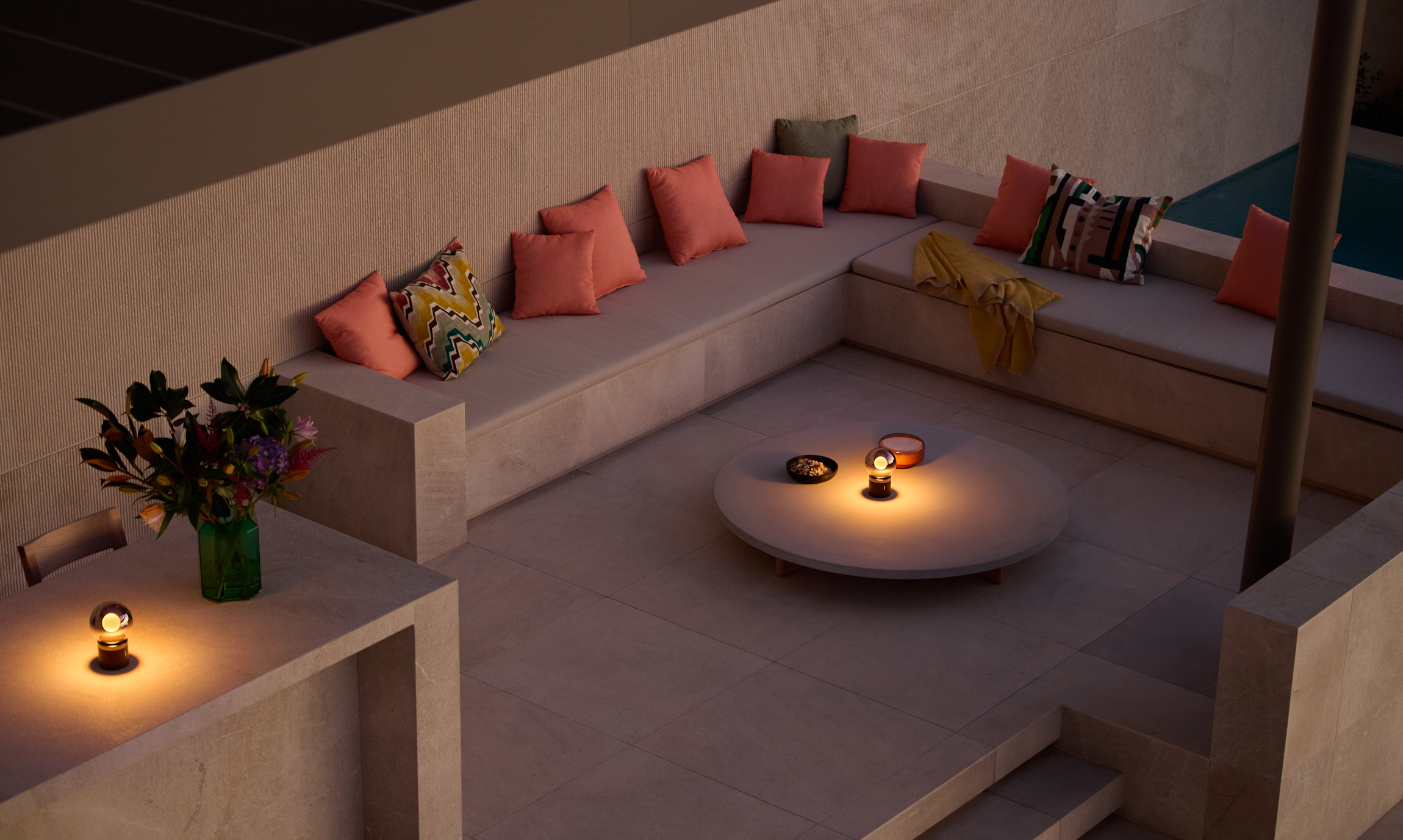 High 5 Lounge aussen Luna pura