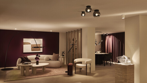 Light Space im Occhio Flagshipstore London