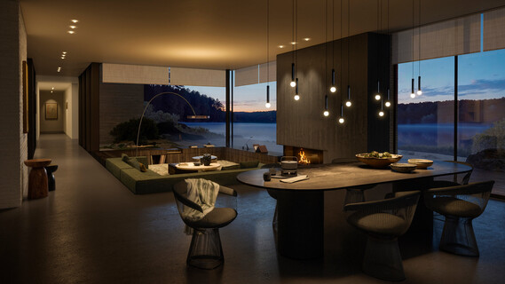 Coro moon Wohnzimmer Esstisch