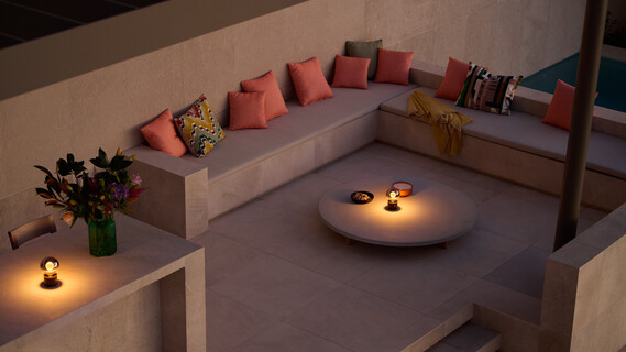 High 5 Lounge aussen Luna pura