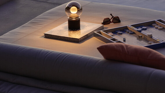 Luna pura high5 pool sunset