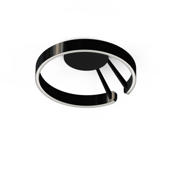 Luminaire in black phantom