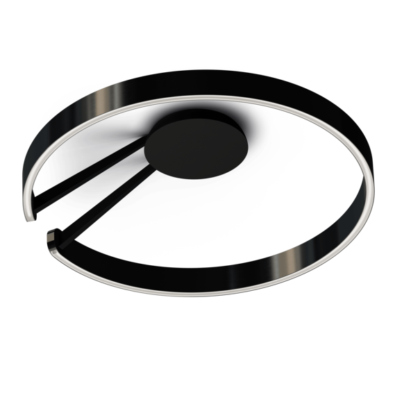 Luminaire in black phantom