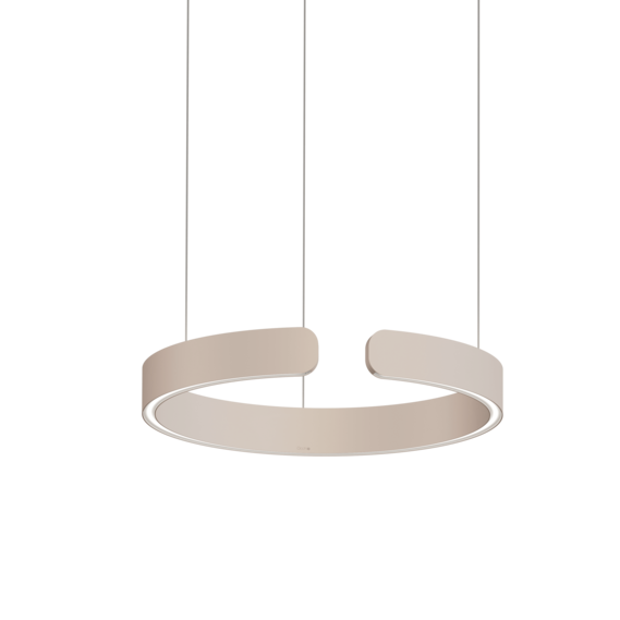 Luminaire in matt gold