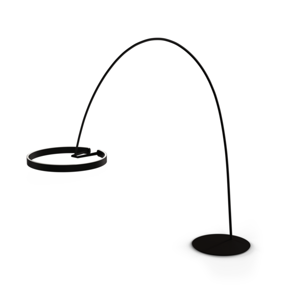 Luminaire in matt black