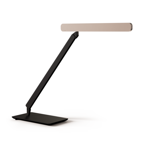 Luminaire in matt gold matt black