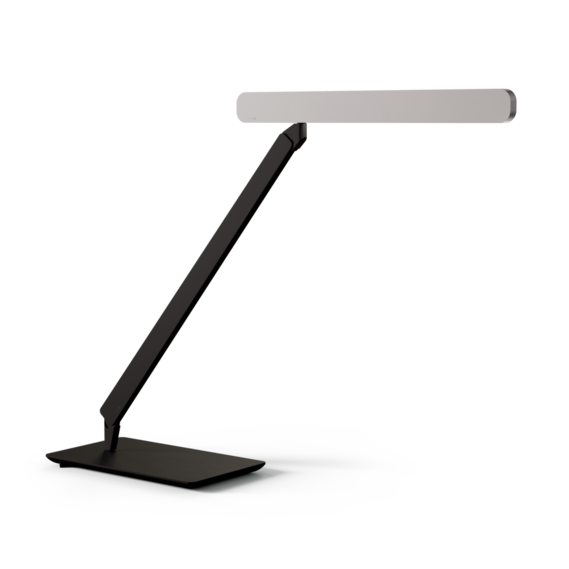 Luminaire in matt silver