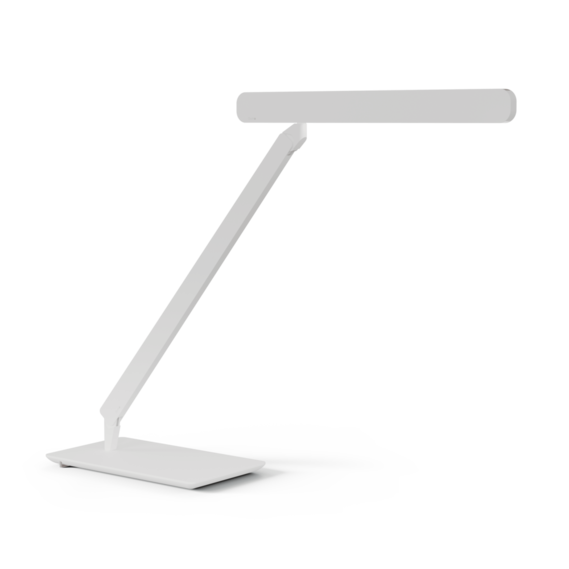 Luminaire in matt white