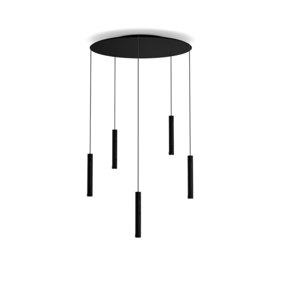 Luminaire in matt black