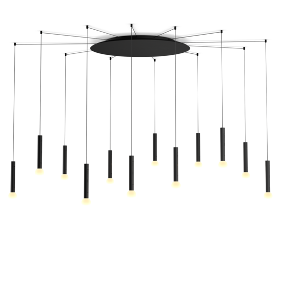 Lampade inmatt black