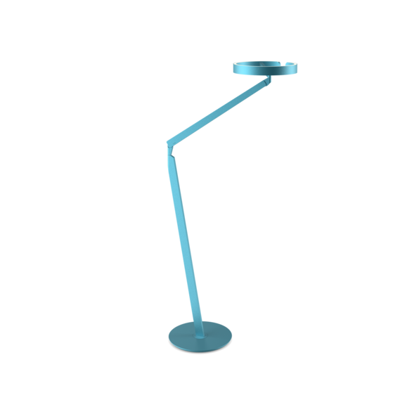 Luminaire in blu vivace