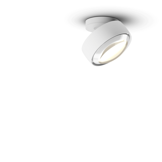 Luminaire in matt white