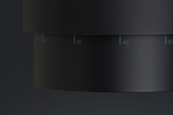 lui volto schwarz matt