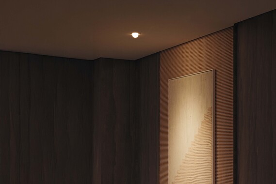 Occhio coro moon piano pure weiß matt Deckenstrahler