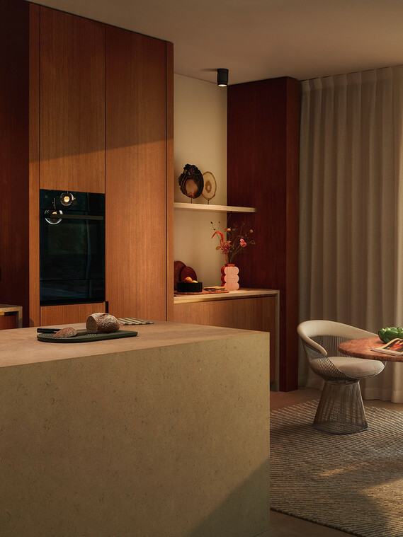 A-Level Luna sospeso Esstisch