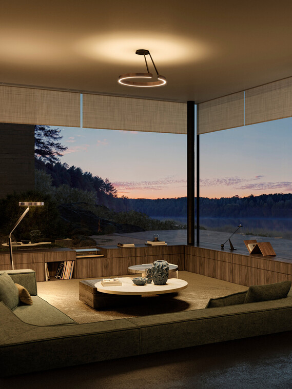 CGI Mito aura alta up & downlight warm