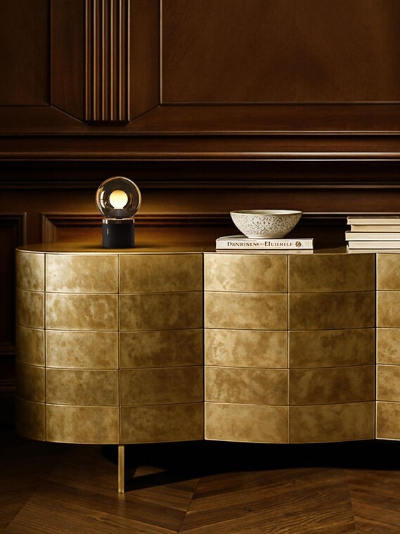 Luna pura gold Kommode