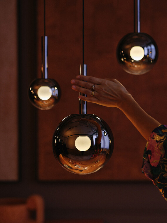 Occhio Luna sospeso Pendelleuchten mit hand