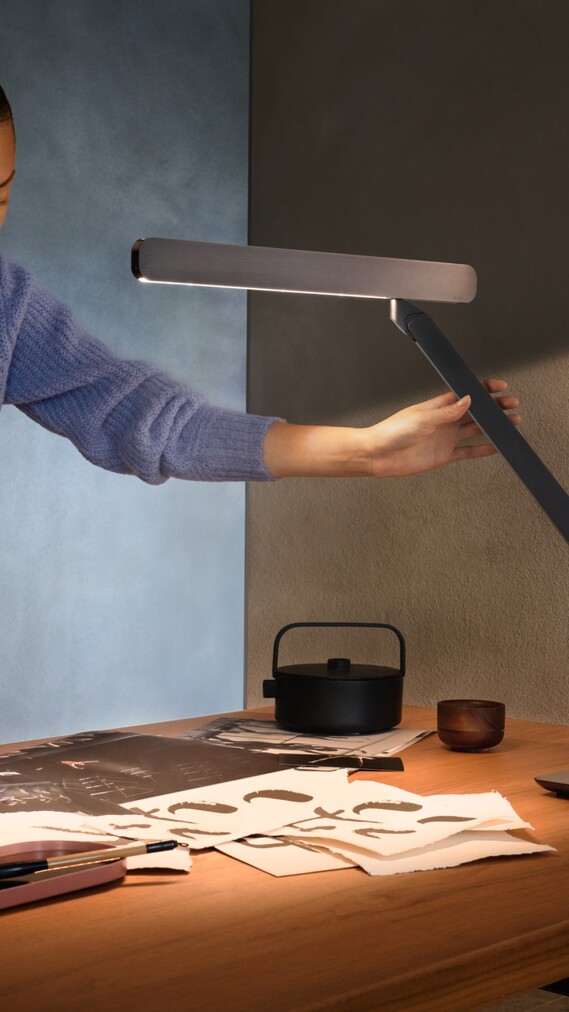 Tischleuchte Taglio tavolo phantom Büro people