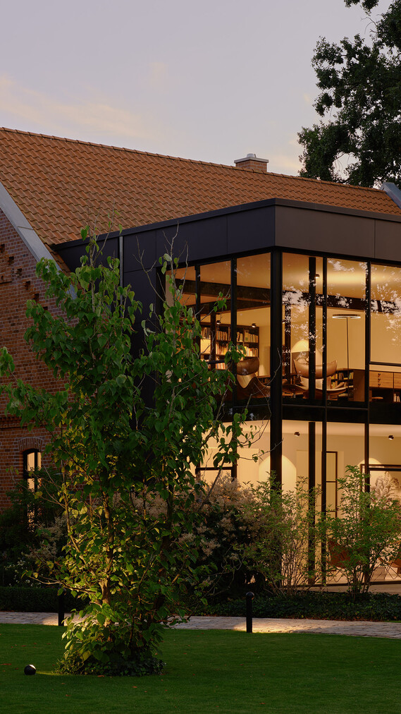 Landsitz Lüneburger Heide Außenfassade