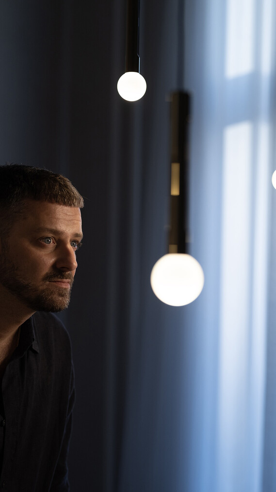 Occhio coro sosepeso spider 9 bronze Pendelleuchte