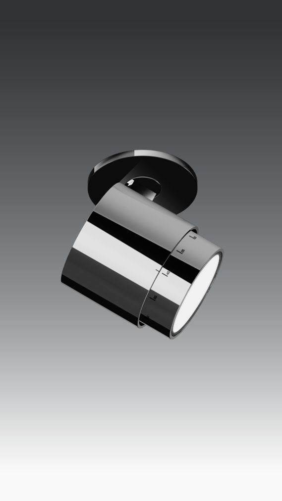 Occhio lui pico on gre backround